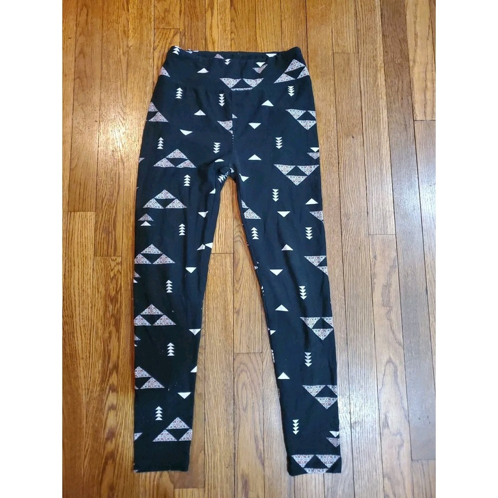 NEW LuLaRoe OS buttery soft womens leggings black white one size fits most 2-10
